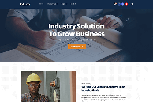 Industrial Website Hosting