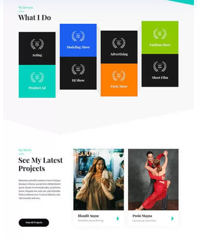 Actor Theme Responsive Design