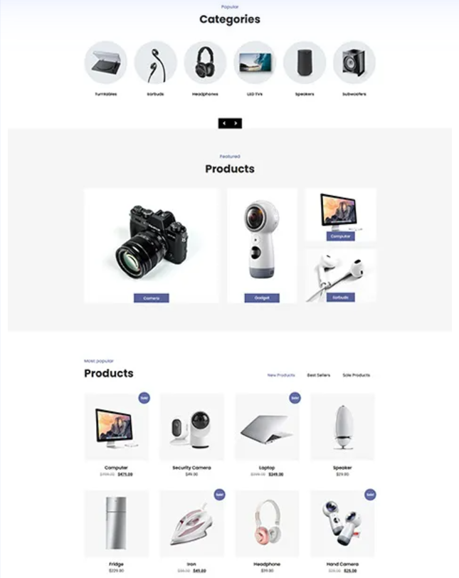 Appliances Pro Theme Responsive Design