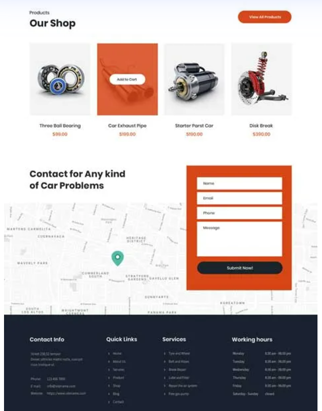 AutocarPro Theme SEO Features