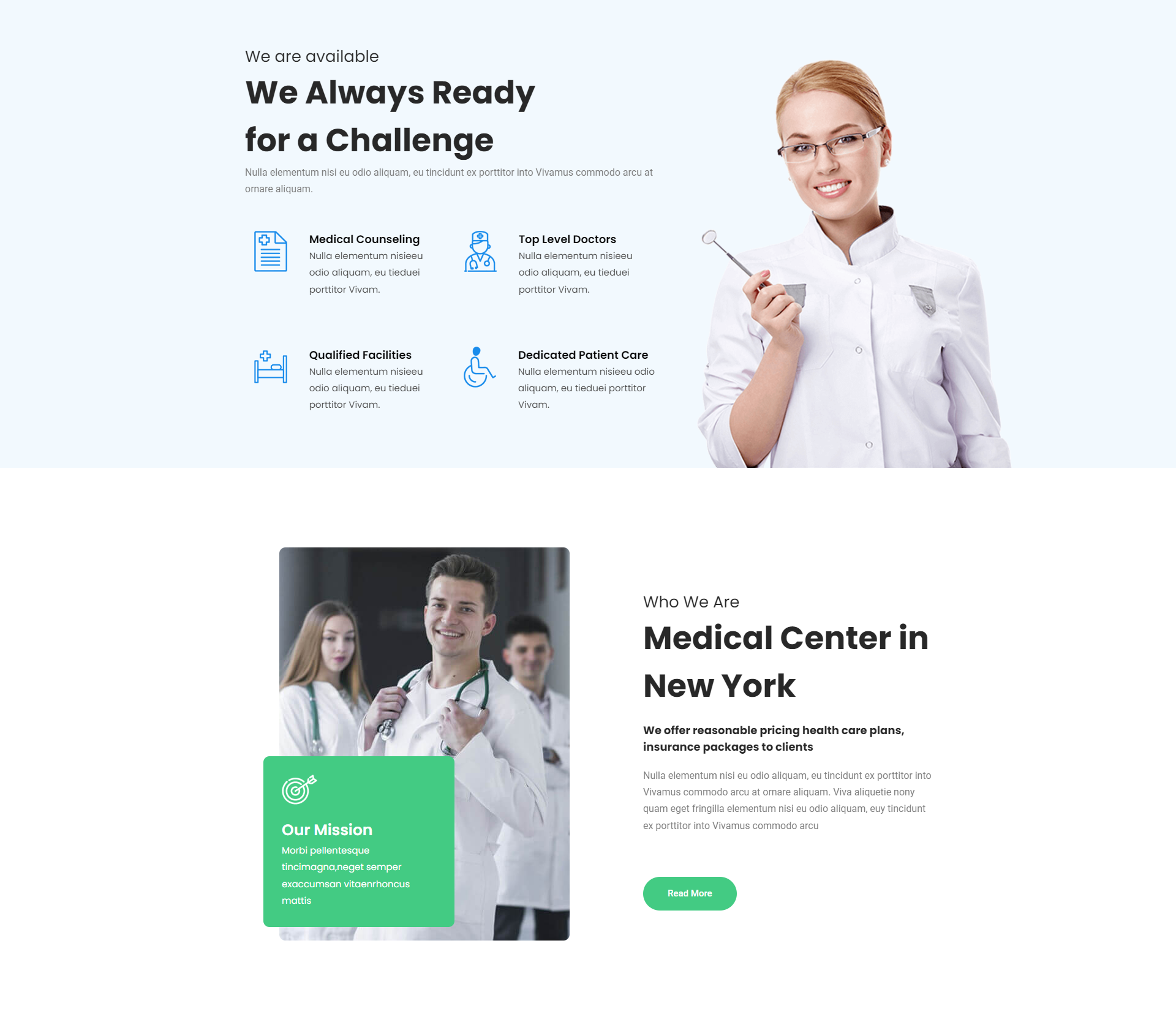 Dentist Pro Theme Design