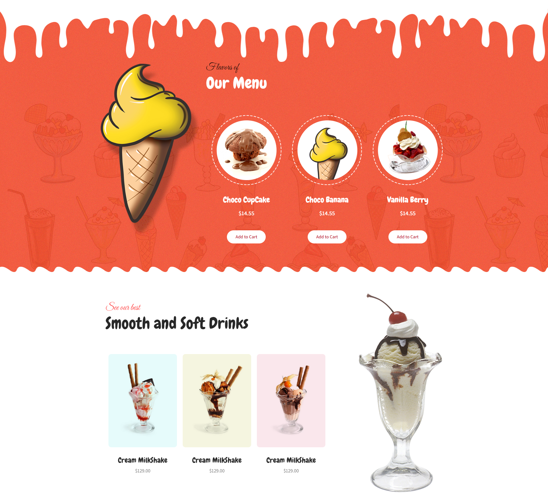 Ele-IceCream WooCommerce-Integration