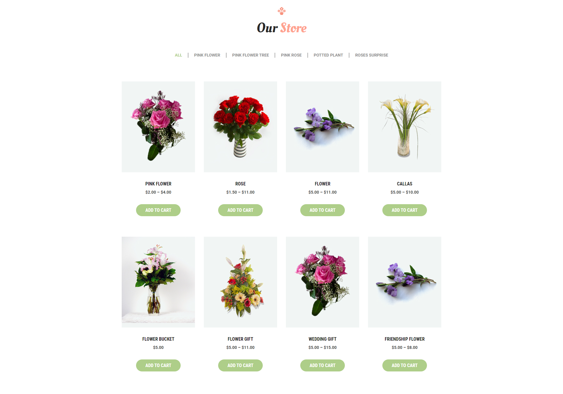 Flower Shop Online-Shop