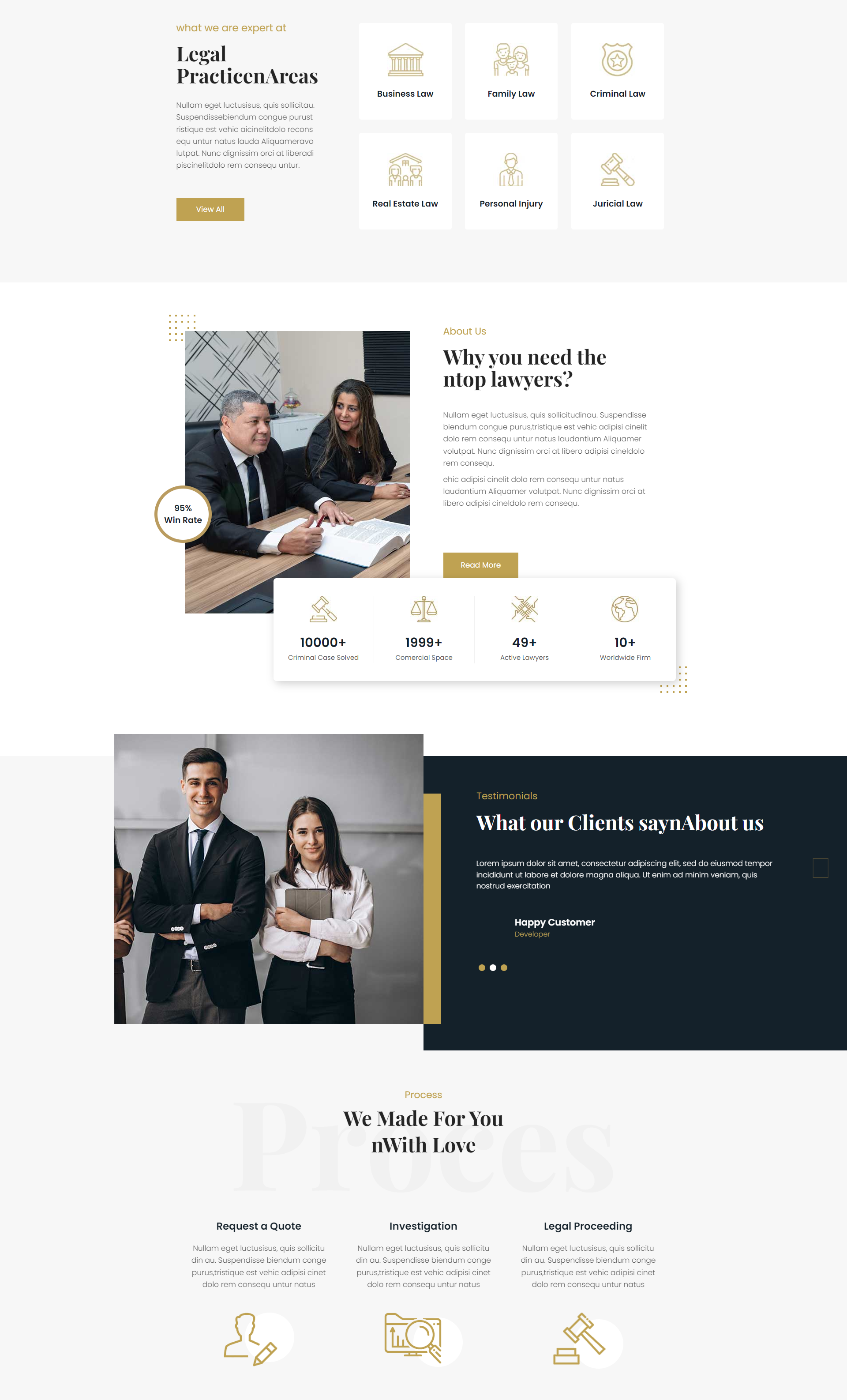 Legal Expert Pro Theme Design