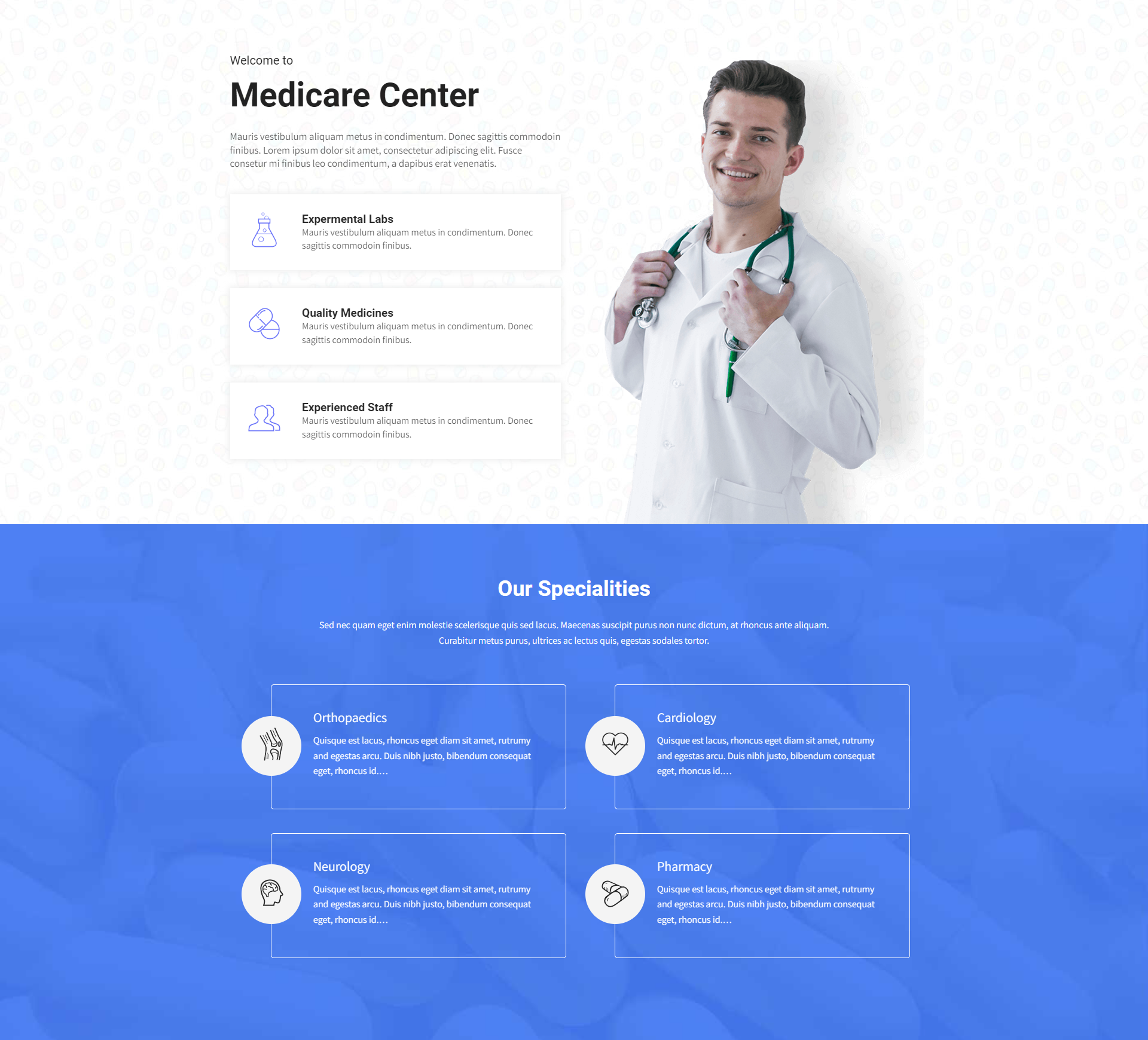 Medicare Pro Theme Design