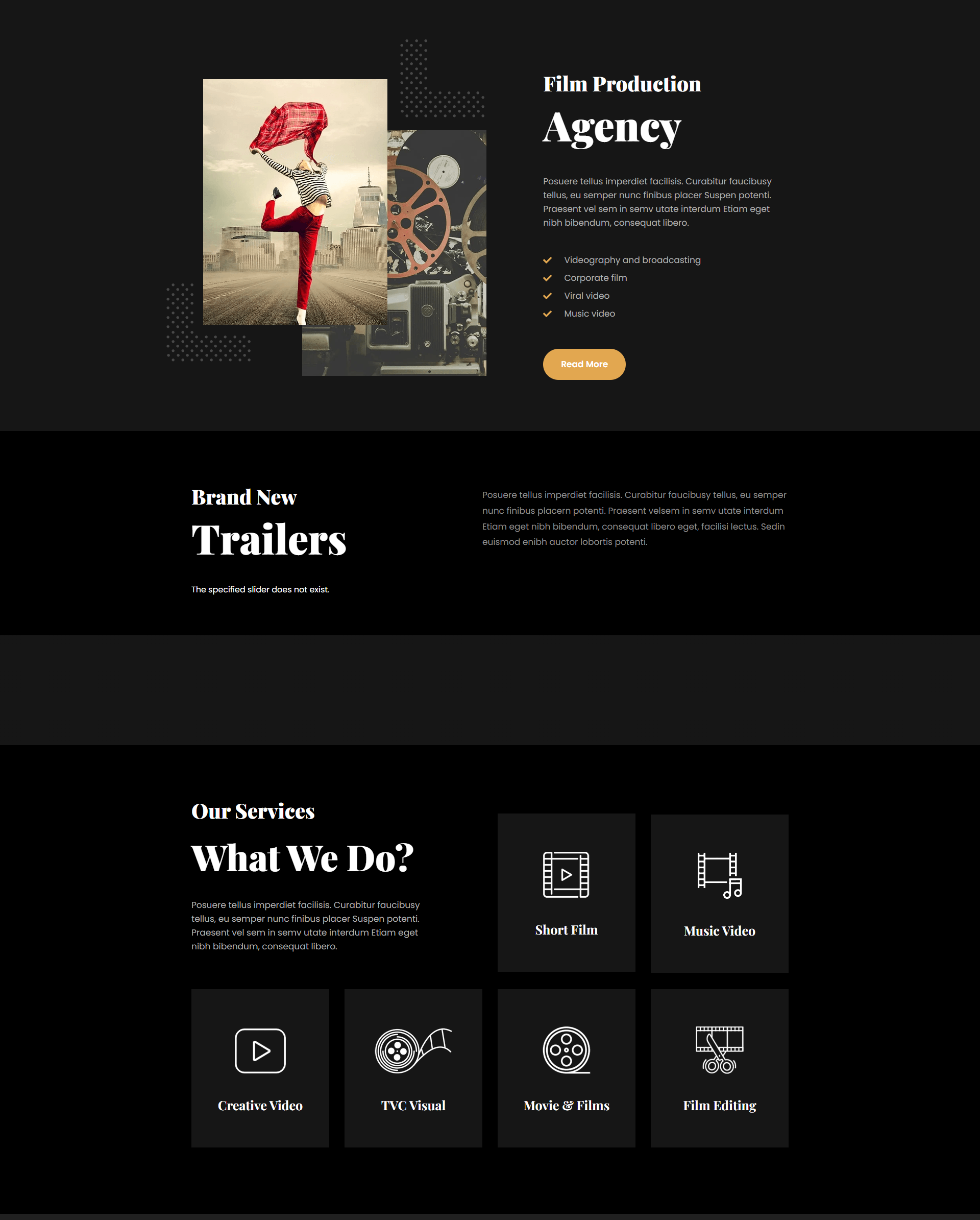 Movie Maker Theme Design