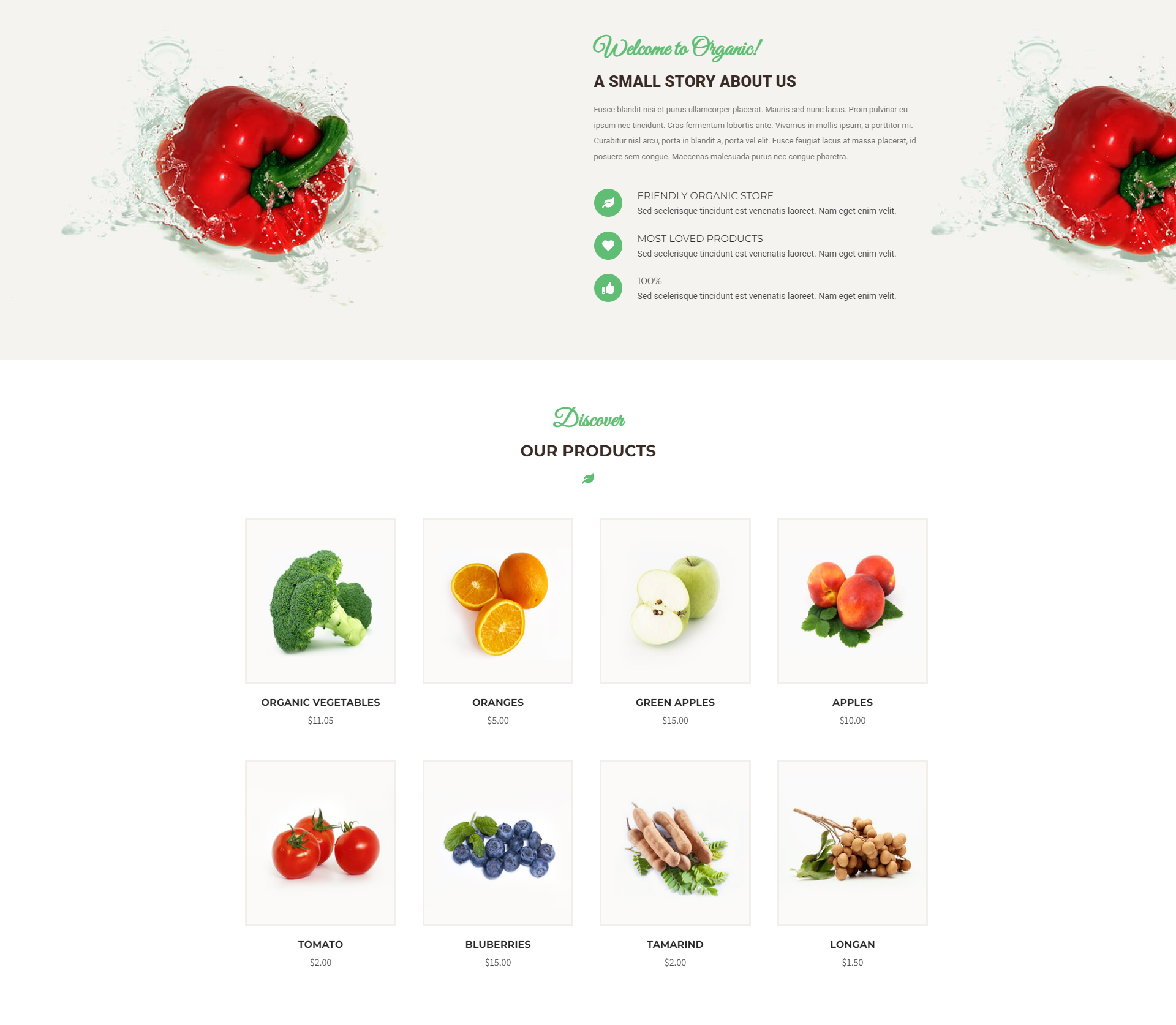 Organic Theme Design