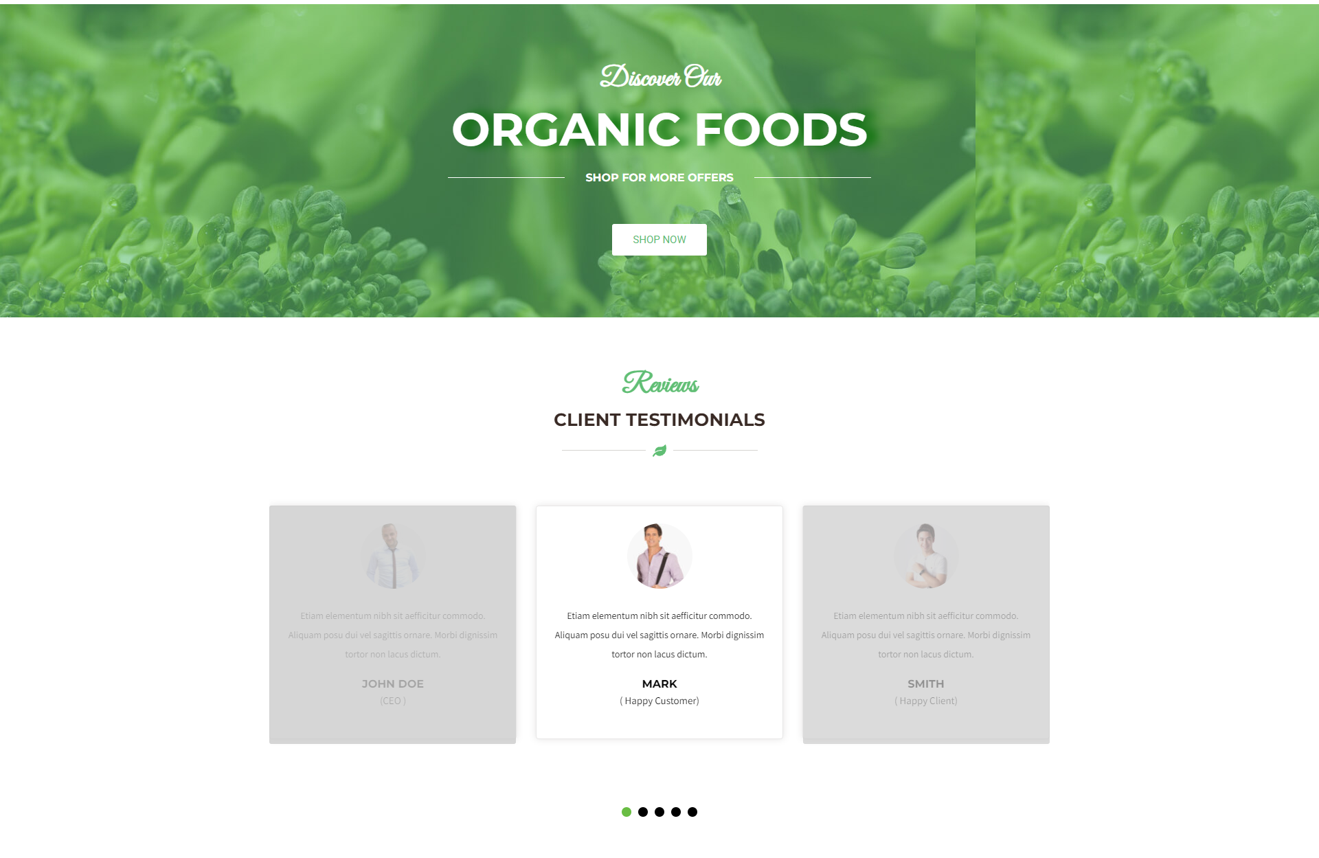 Organic Produkte