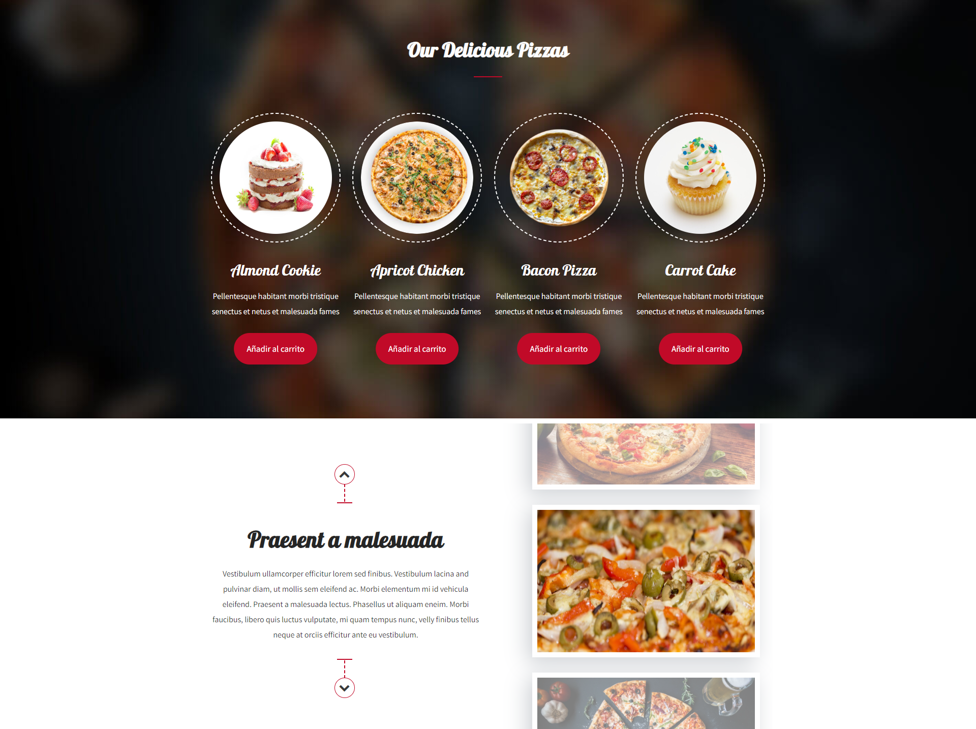 Pizza Theme Design