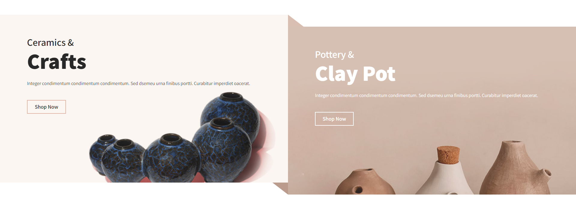 Pottery Produkte