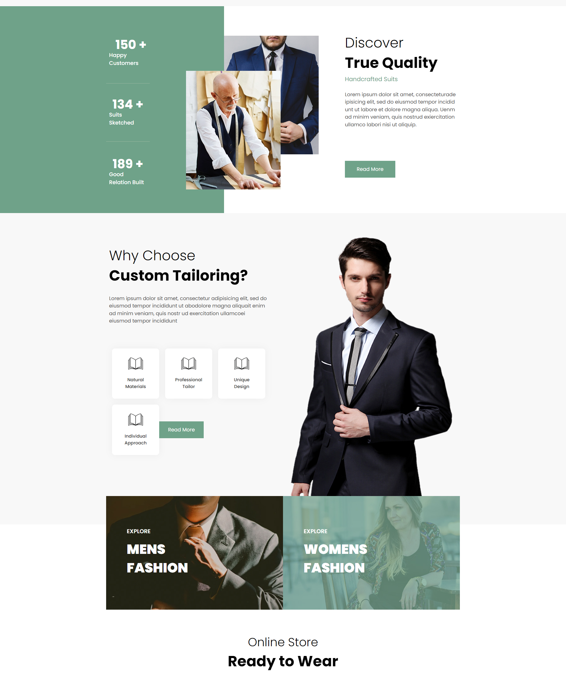 Tailor Theme Design