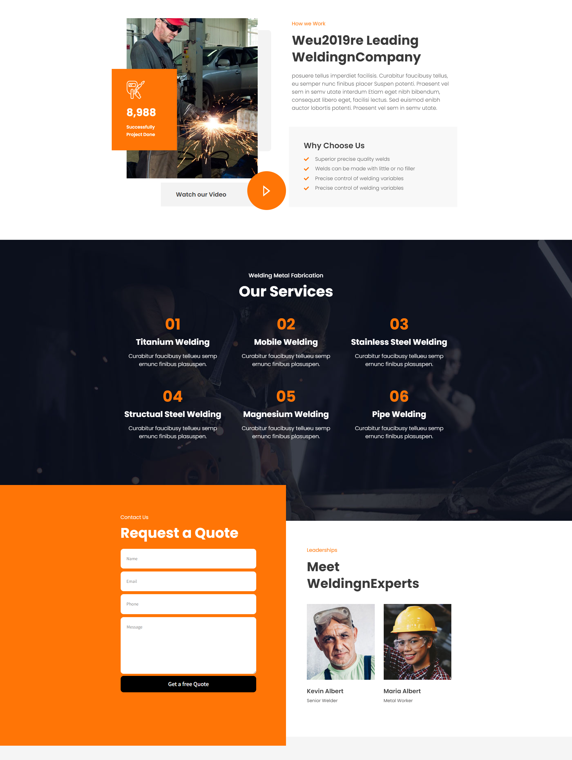 Welder Pro Theme Design